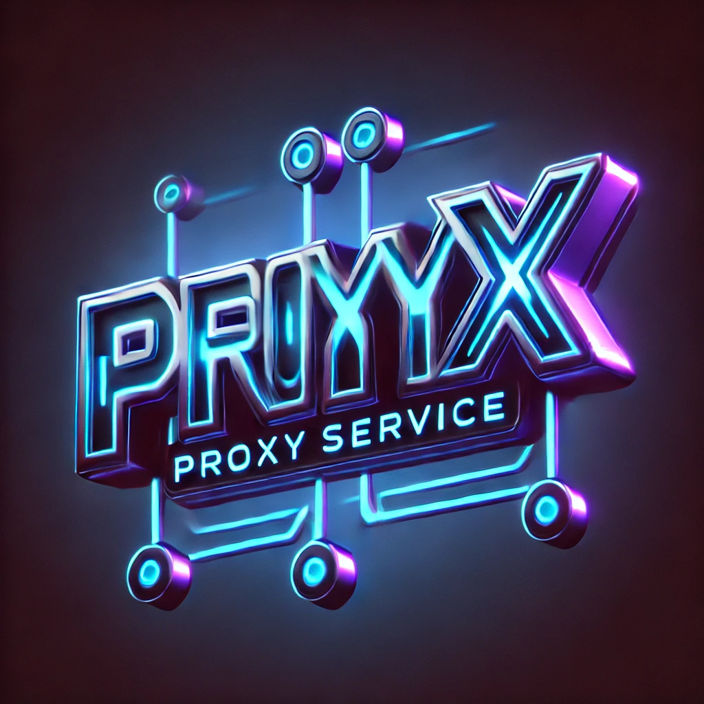 ProxyX Logo - Прокси для анонимных регистраций на сайтах